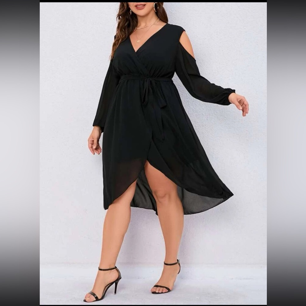 SHEIN Black Dress 2X - Picture 3 of 7